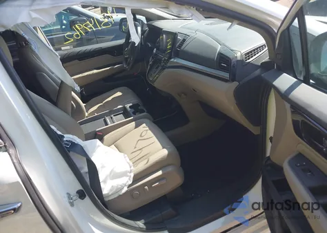 2021 Honda Odyssey Touring из США, поврежденный, VIN 5FNRL6H80MB001992